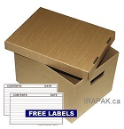 Bankers Boxes, Storage File Boxes Kraft