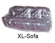 extra large sofa furniture cover poly bags