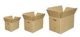 Heavy Duty Moving Boxes with Handles (Hand Hole)