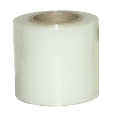5" wide narrow film clings to itself without adhesives, leaving surfaces residue-free, high-performance, low-noise 80 gauge cast film on a 3" core for operational efficiency